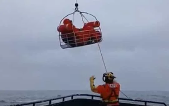 Coast Guard rescues 5 people near Aleutian Islands