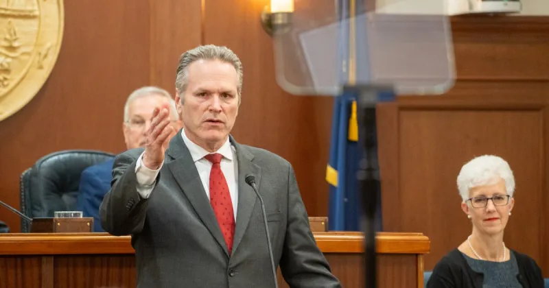 Gov. Dunleavy signs closely watched $450 million fast-track budget bill