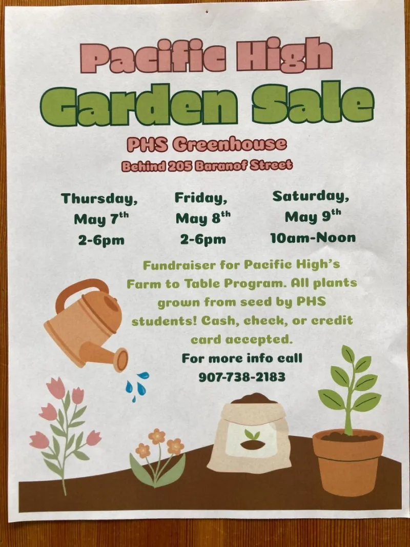 Pac High students ready lemon cucumber, goodeberry, dahlia starts and more for upcoming garden sale