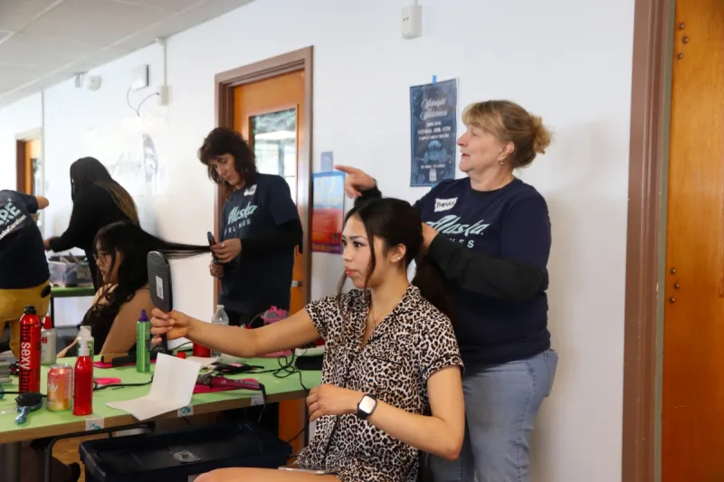 Bibbidi-Bobbidi-Boo: 'glam fairies' help Mt. Edgecumbe students prep for prom