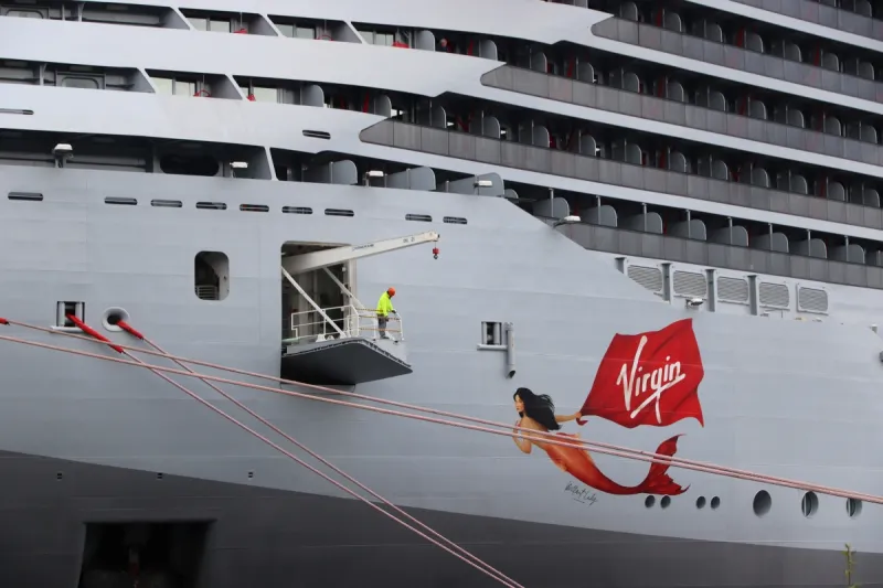 New Virgin Voyages cruise ship, the Brilliant Lady, makes inaugural port call to Sitka