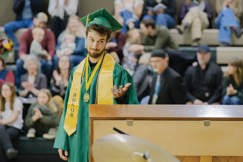 17 graduate from Haines High School
