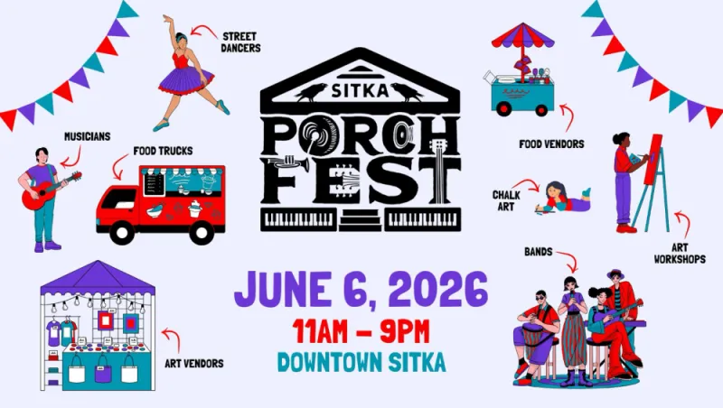 Porch Fest returns to Sitka on June 6