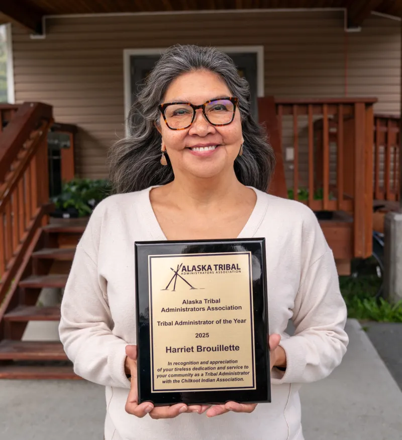 Chilkoot Indian Association's Brouillette named tribal administrator of the year