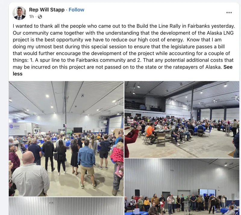 'Build the Line!' rally demands answer to wrong question