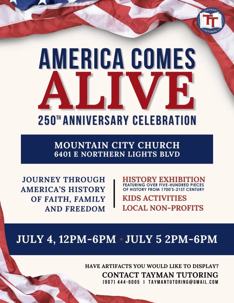 "America Comes Alive" History Exhibition: Mountain City Church Hosts Display of Over 500 Pieces of American History 1700s-2000s