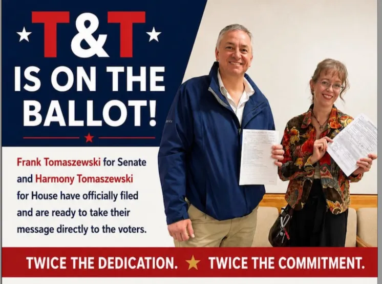 Tomaszewskis' legislative double dipping could give them $300K in pay and expenses