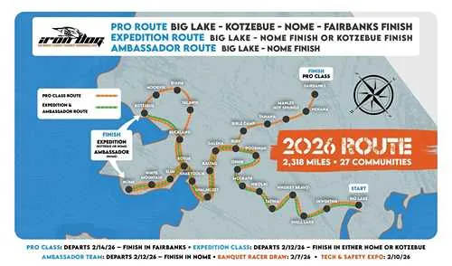 Sullivan Welcomes Iron Dog Route Expansion to Huslia, Shungnak, and Ambler