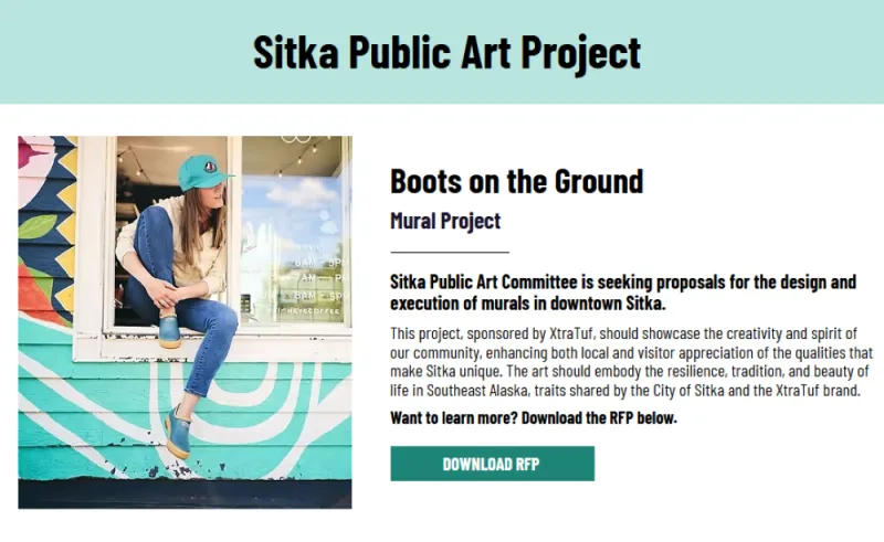 Sitka Arts Council seeks "Boots on the Ground" in downtown Sitka