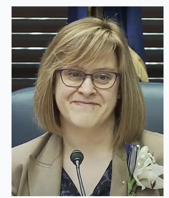 Gas line is no laughing matter, but Mia Costello is smiling