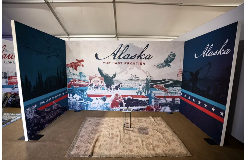Alaska's vacant booth at Trump's state fair flop