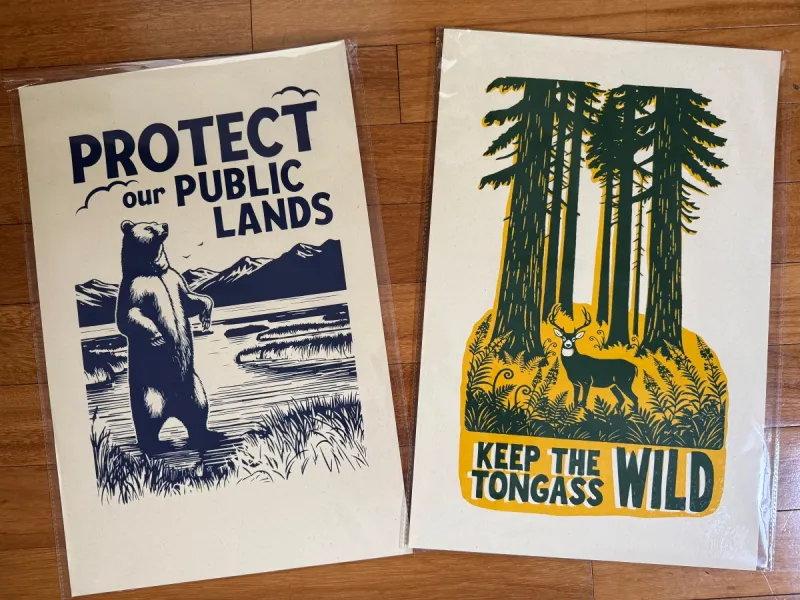 Sitka Conservation Society and local artist team up to protect public lands