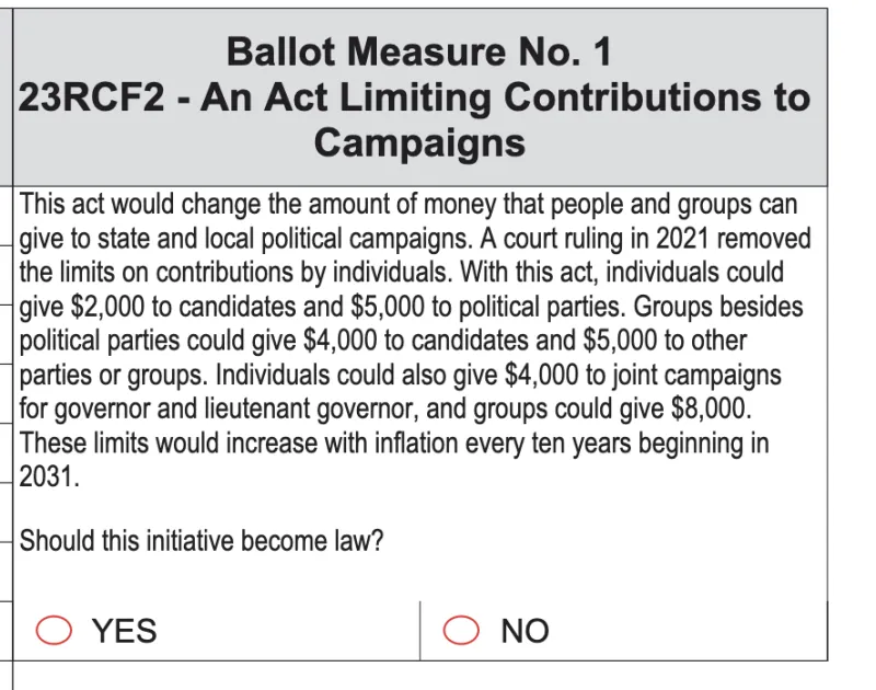 Alaskans can restore reasonable campaign finance limits in August
