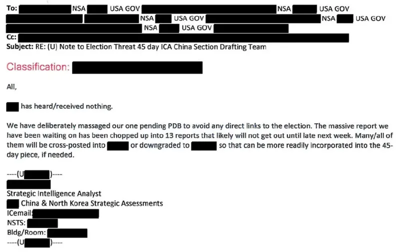 Newly Declassified Documents Provide Evidence of Election Security Risks, Non-Citizens Registered to Vote, and Intelligence Intentionally Hidden from the President