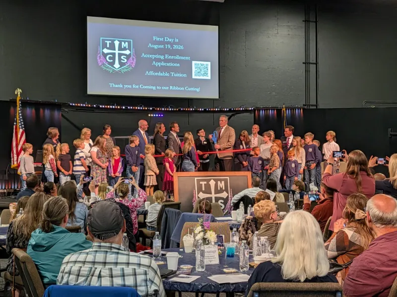 Dunleavy Cuts Ribbon for Thomas More Classical School, Alaska's First School Using Hillsdale K-12 Curriculum