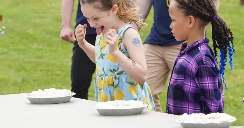 Pie-faced fun defines Old Tyme Games