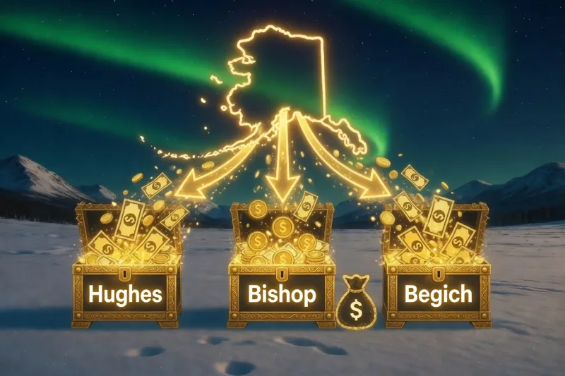 Hughes, Bishop, Begich Rank Top 3 Candidates for Governor with Highest In-State Patronage