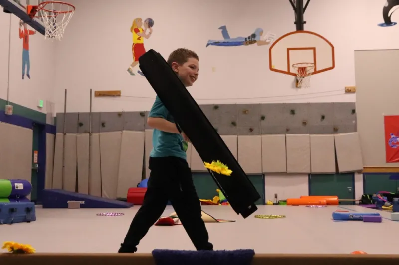 Occupational therapists offer kid-led playtime for Sitka's neurodiverse youth