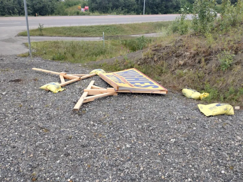 Hughes-Gettys Hosts Rally After Swastikas Cut into Campaign Sign, Others Damaged by Sledgehammer, Spray Paint