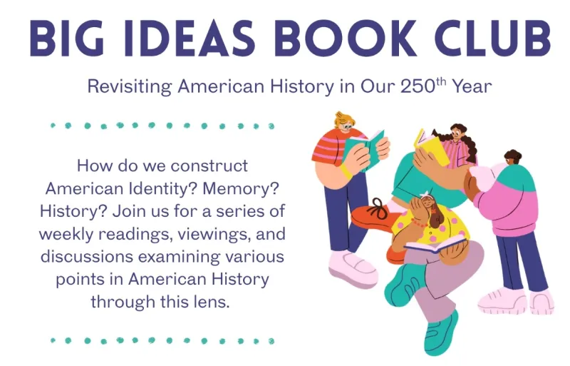 Upcoming book club will explore American History