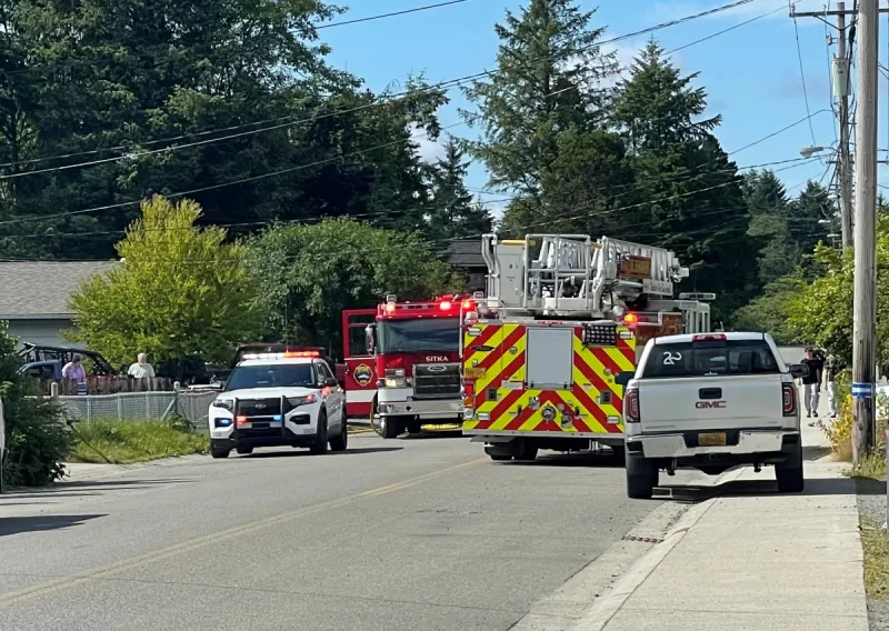 Sitka Fire Department extinguishes woodland and house fires