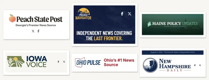Dark money group backing Senate Republicans launches network of fake news sites