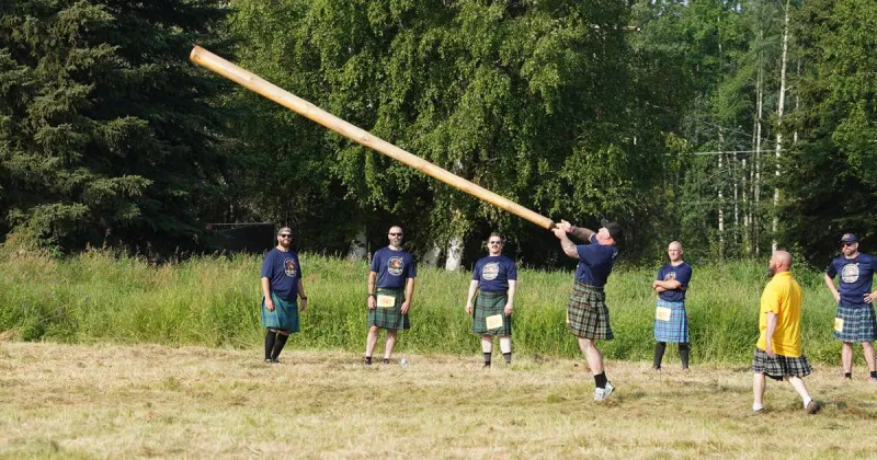 Music, culture and throwing heavy things: The Midnight Sun Scottish Highland Games
