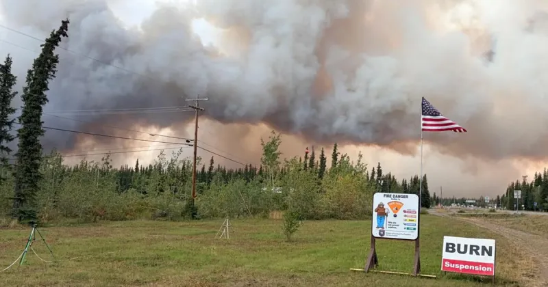 Homes damaged, destroyed as Tok wildfire grows