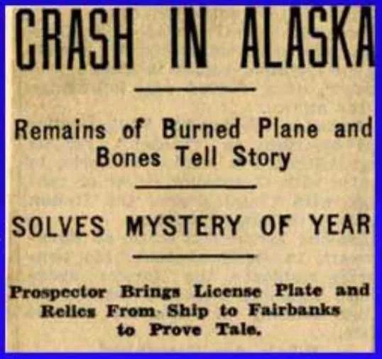 This Day in Alaska History-August 19th, 1935