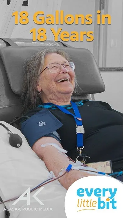 Meet the 18-Gallon Blood Donor Saving Lives in Alaska #alaska #blooddonation # #science (Video)
