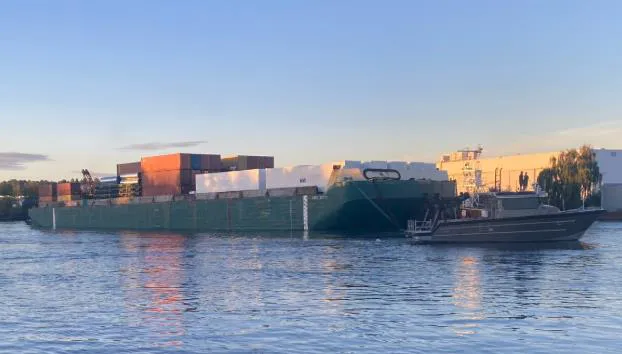 Alaska front-and-center in U.S. critical mineral push: 500 tons of equipment head to Port MacKenzie antimony refinery