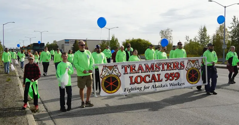 Solidarity takes to the streets as Fairbanks celebrates Labor Day