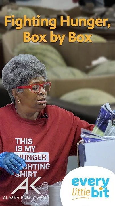Fighting Hunger One Box at a Time in Alaska #foodbank #givingback #alaska (Video)