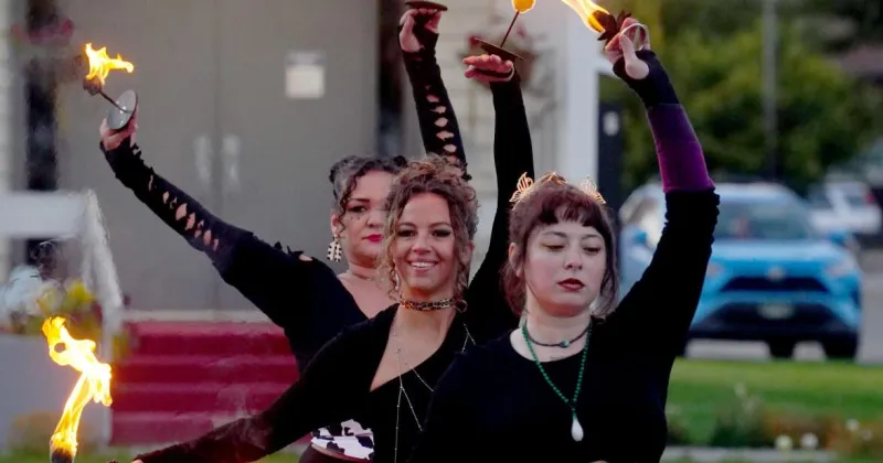 Fairbanks Flammettes light up the night with blazing choreography
