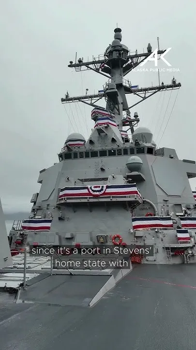 Navy to commission USS Ted Stevens destroyer in Alaska (Video)
