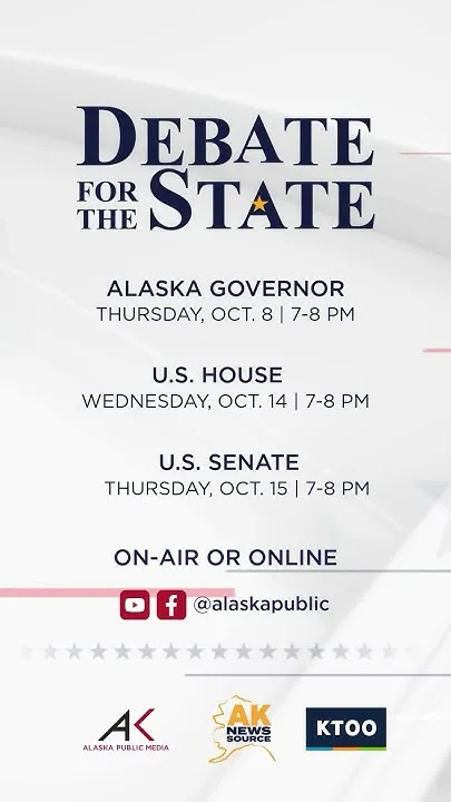 Three live debates for the chance to represent Alaska #election #alaska #senate #government (Video)