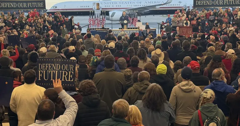 Vice President Vance touts Sullivan during campaign trip