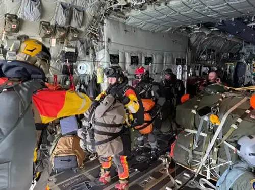 Alaska Air National Guard combat rescue officer recalls rescue jump in the north Pacific