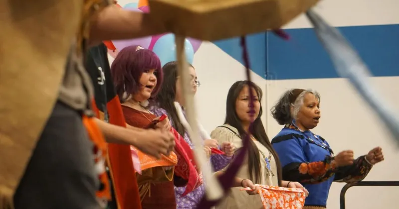 Indigenous Peoples Day event at Alaska college showcases tradition, food and fellowship