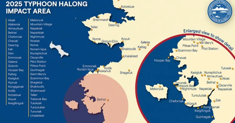 One year after ex-Typhoon Halong, Western Alaska's recovery is ongoing and uncertain