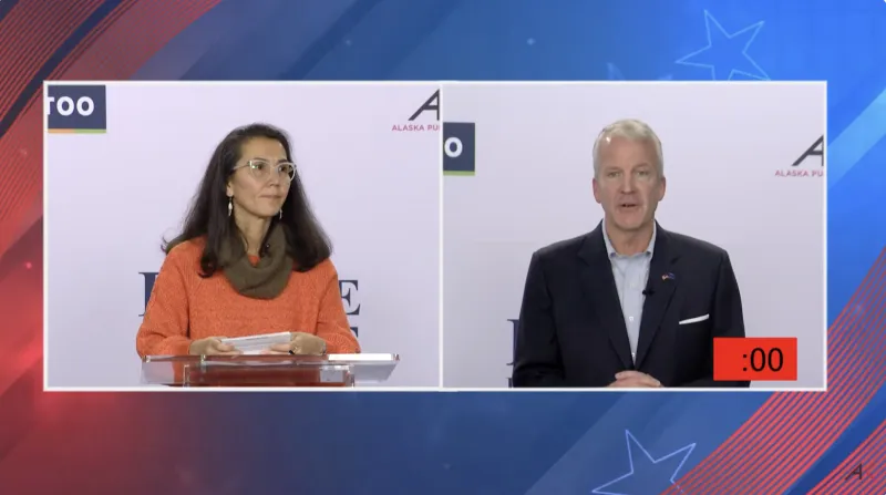 Sullivan, Peltola fling accusations, catchphrases at each other in televised Senate debate