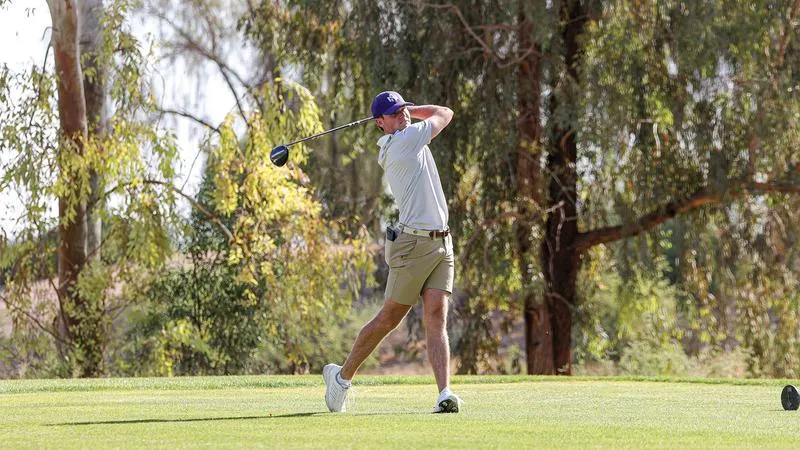 Men's Golf shoots six-under to move up one spot on final day in Maricopa