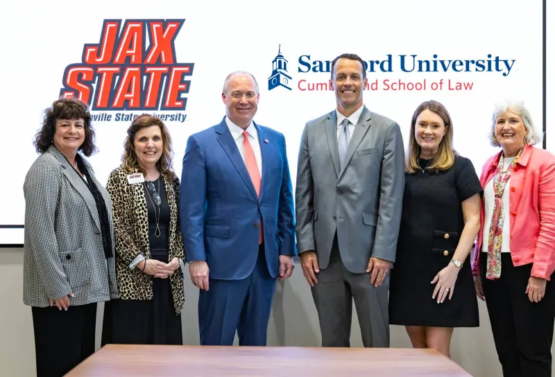 Jax State Announces 3+3 Partnership with Cumberland School of Law, Creating Accelerated Pathway to Law Degree