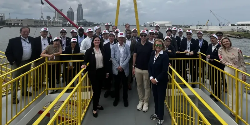 Japanese shipbuilders tour Alabama coast as part of expansion mission
