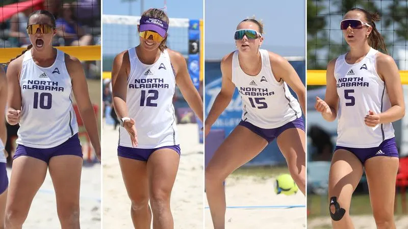 Beach Volleyball places four on CSC Academic All-District team