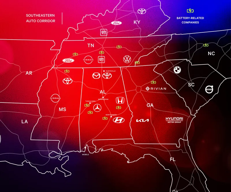 At Battery Show Europe, Alabama team promotes location, opportunities