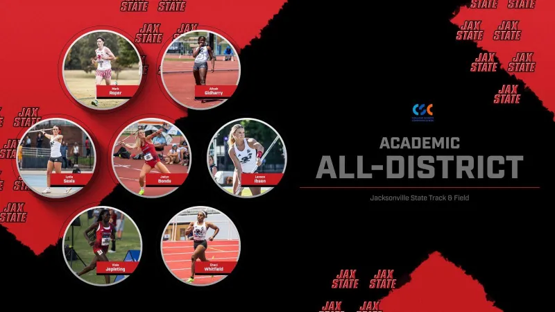 Five Jax State Track and Field Athletes Earn Academic All-District Honors