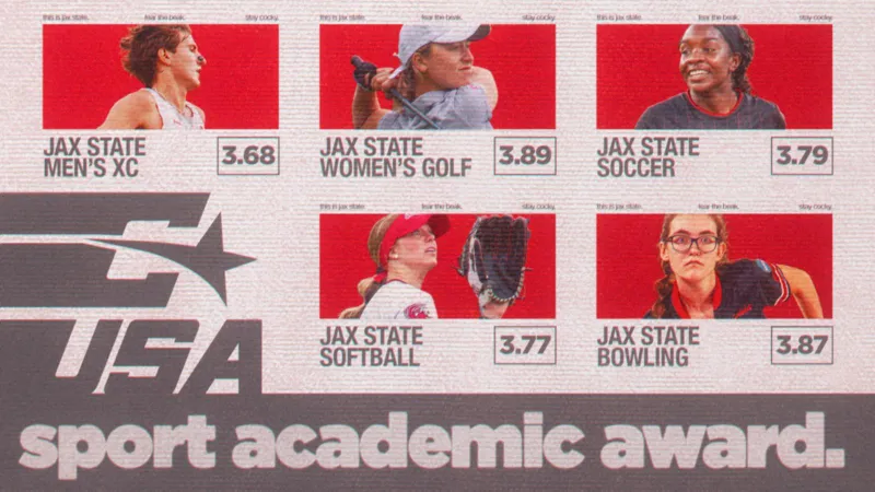 Five Jax State Teams Earn CUSA Sport Academic Awards