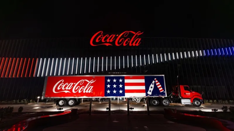 Coca-Cola UNITED lights up red, white and blue for the 4th