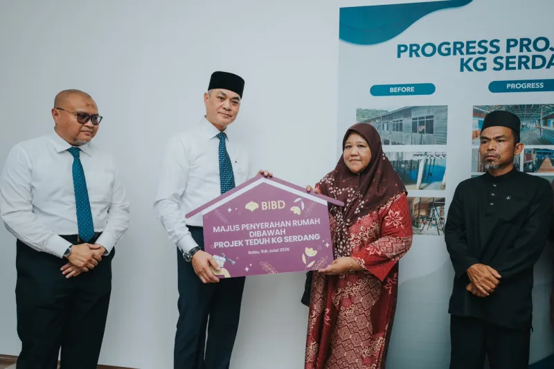 BIBD continues community upliftment efforts through Projek Teduh - The Bruneian
